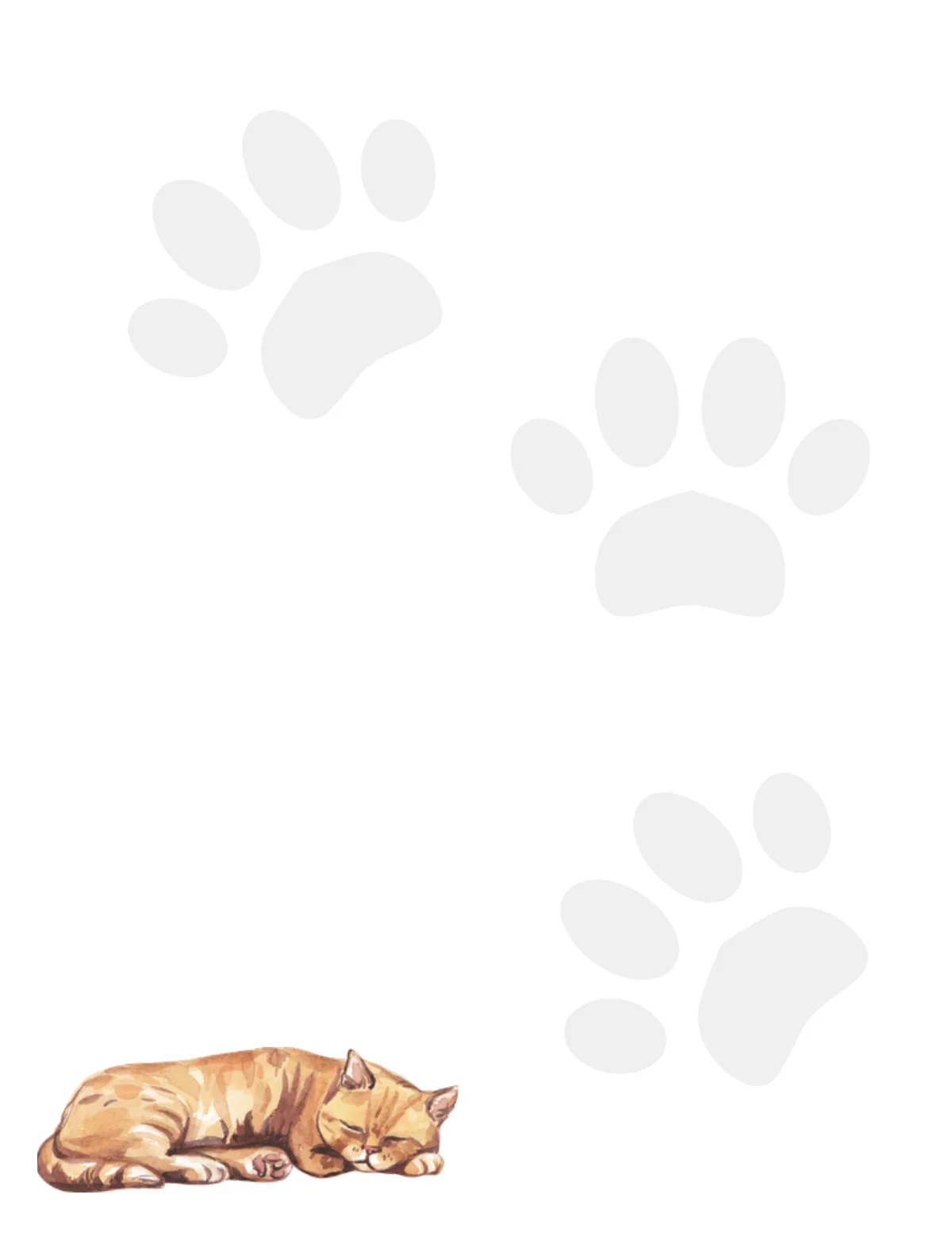 Cats No. 16 note pad, design 1 of 38
