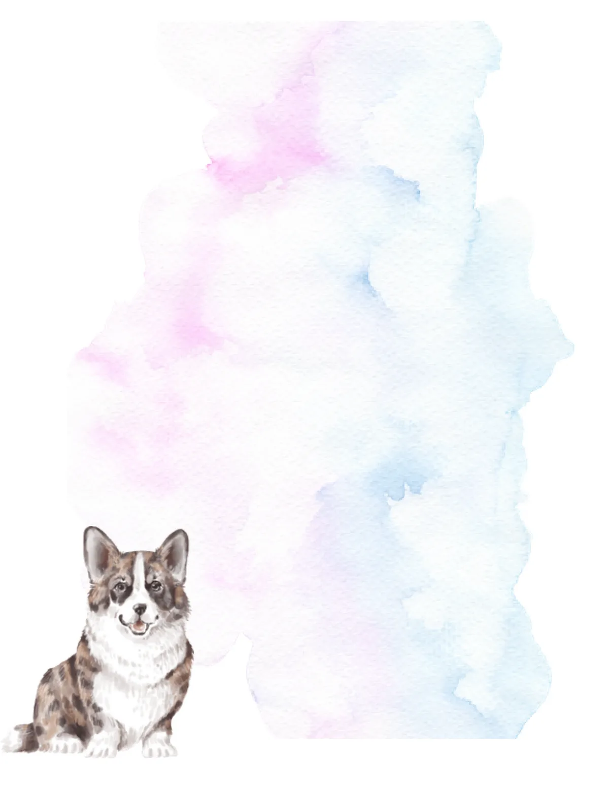 Dogs No. 1 note pad, design 1 of 40