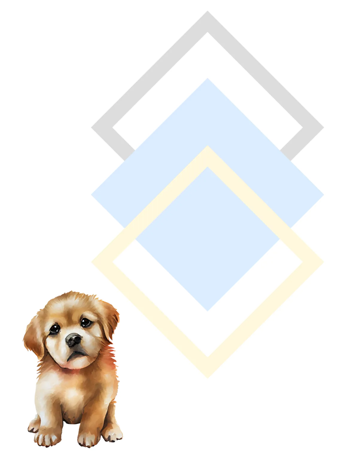 Dogs No. 11 note pad, design 1 of 40