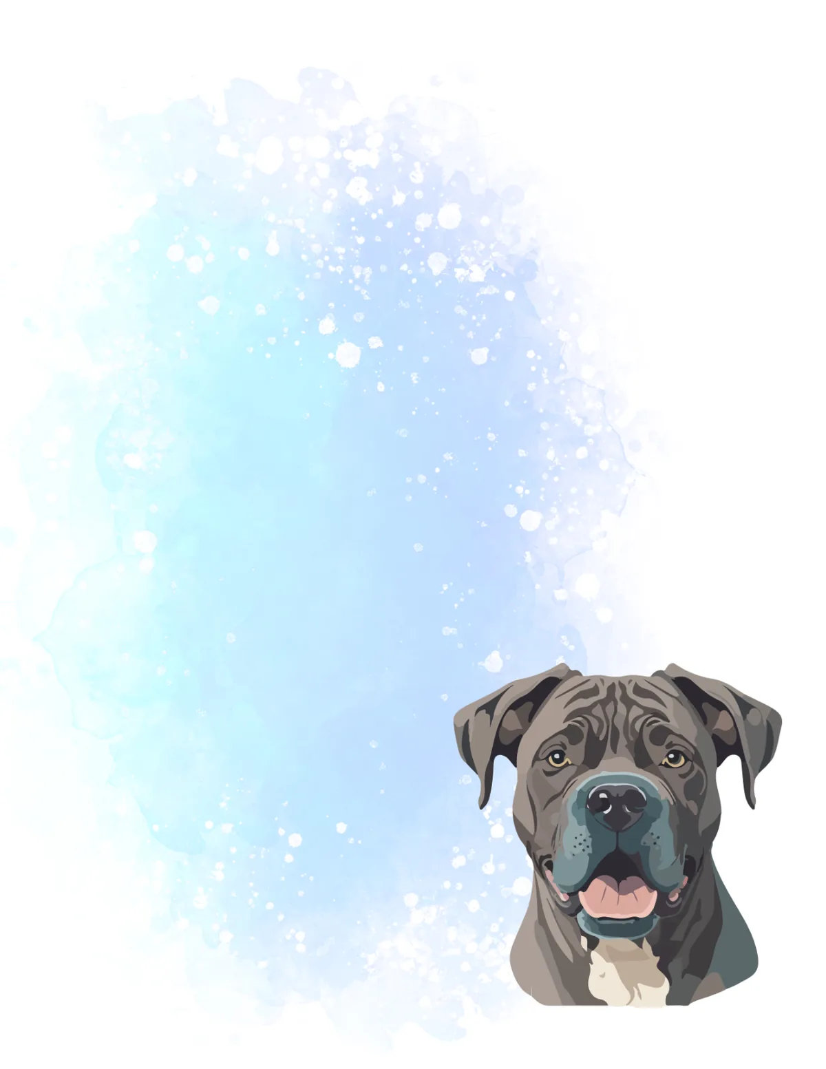 Dogs No. 8 note pad, design 1 of 40