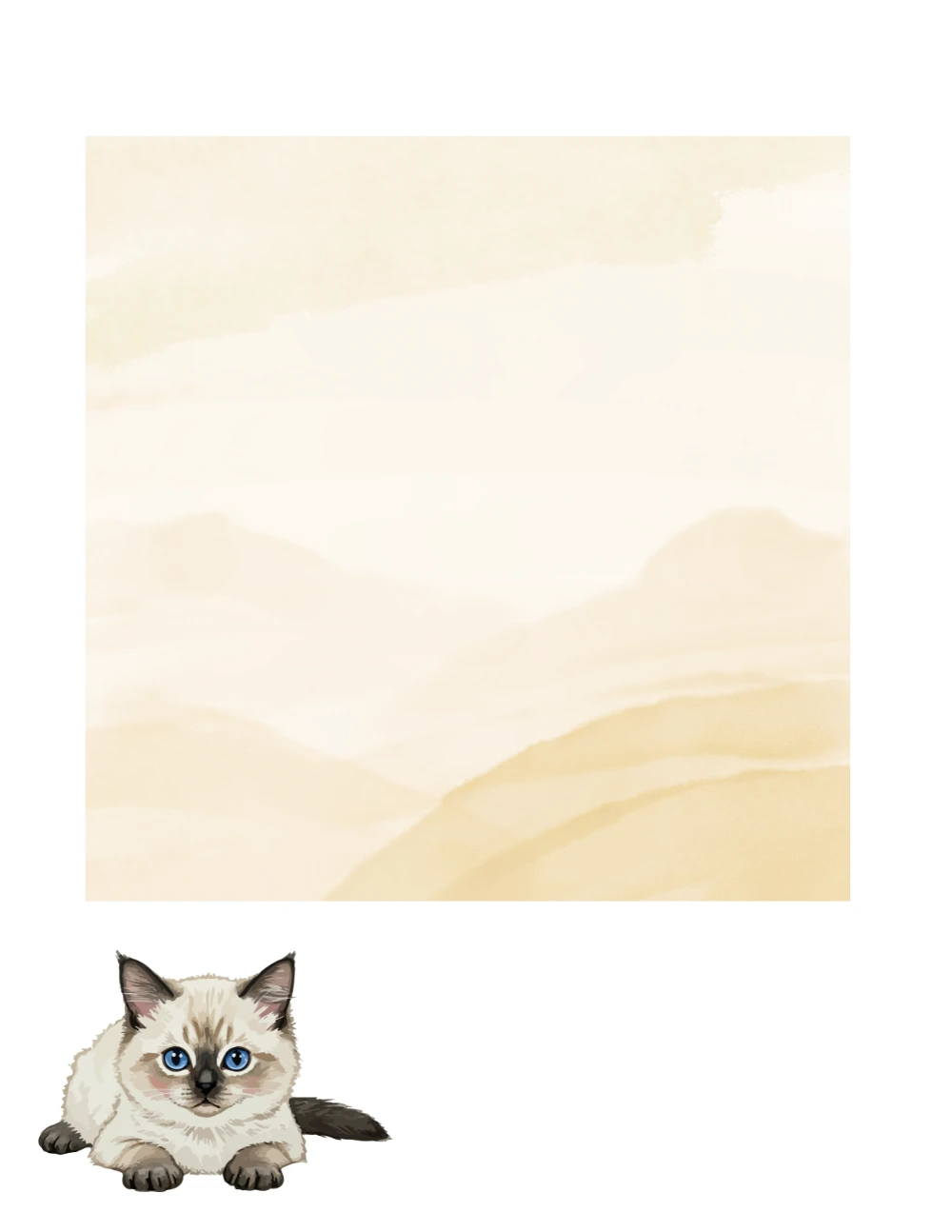 Cats No. 2 note pad