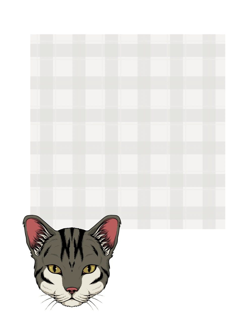 Cats No. 12 note pad