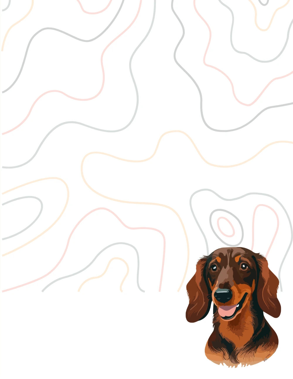 Dogs No. 6 note pad
