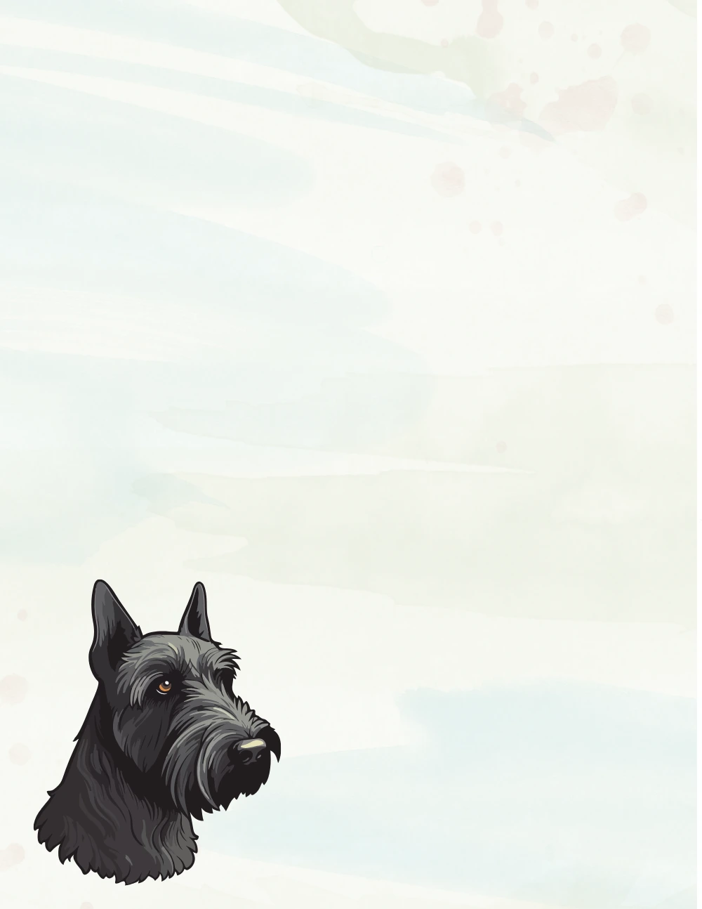 Dogs No. 7 note pad
